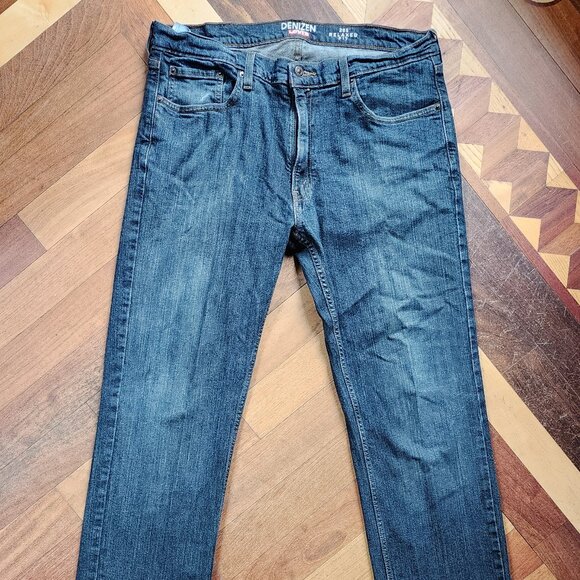 Denizen from Levi's Dark Wash 285 Relaxed Fit Jeans Size 38x34 - Picture 2 of 15
